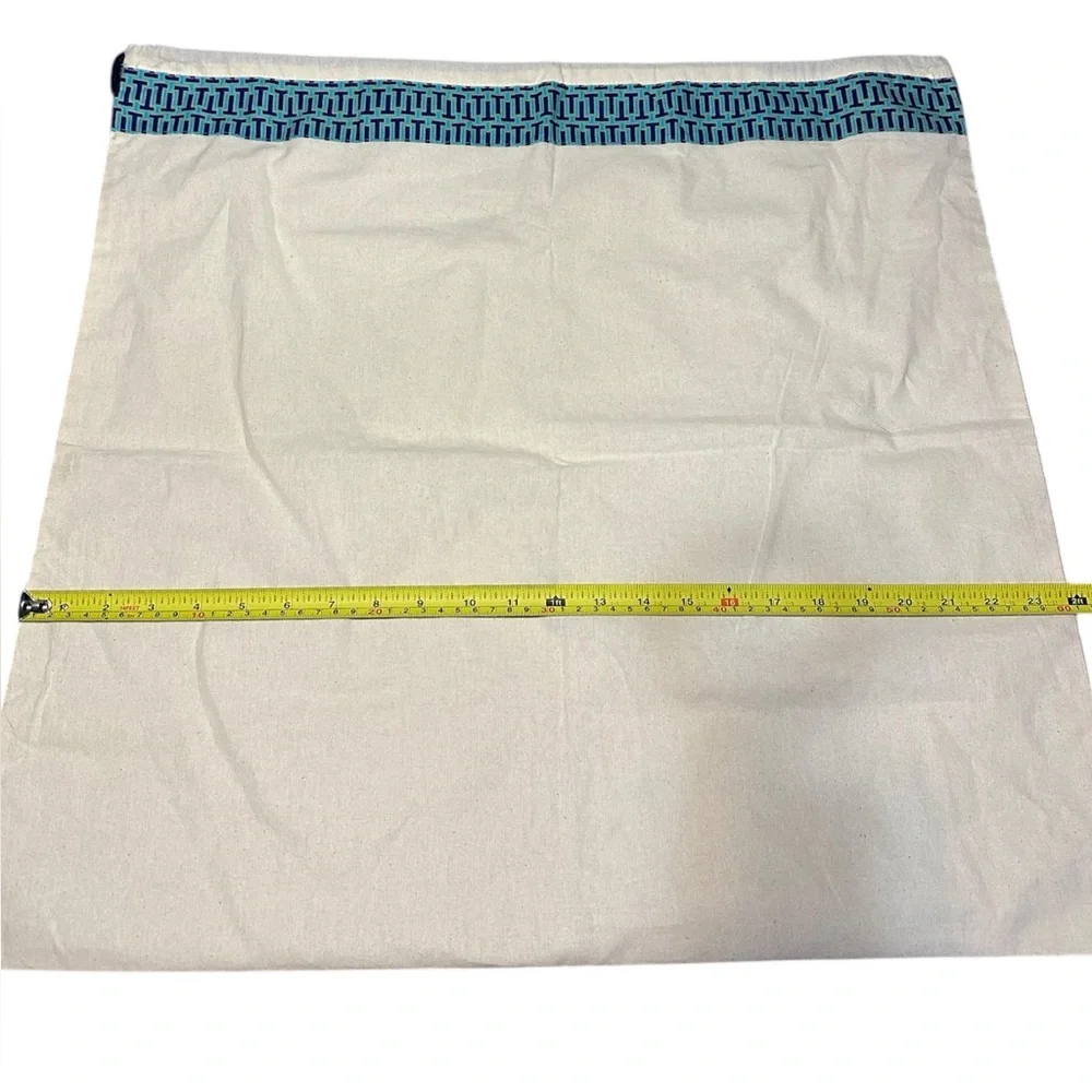 Tory Burch EUC XL Cream Linen Dust Bag
